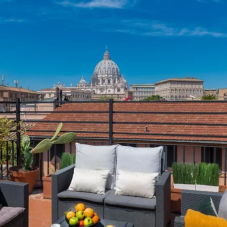 Lägenhet Unique View Over St. Peter's Dome! *